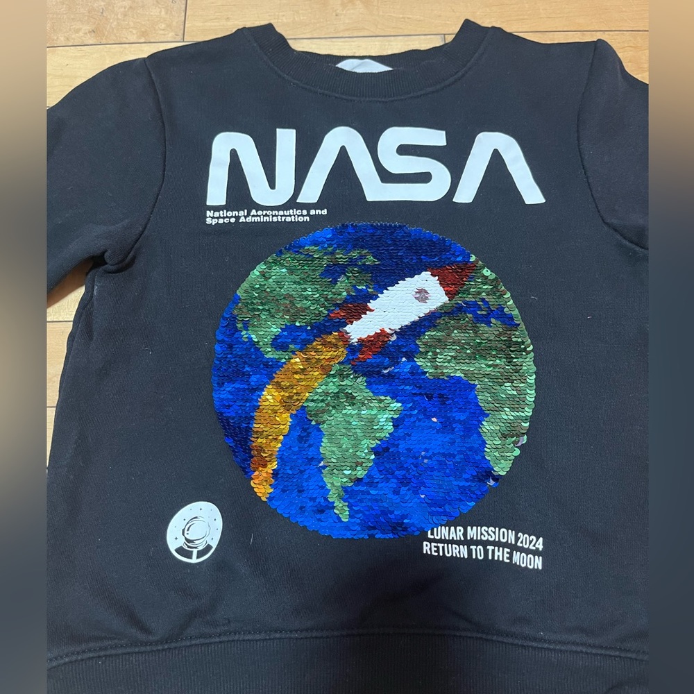 Nasa Sequence changing sweater